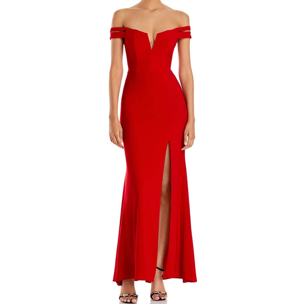 Aqua dresses Red maxi / cocktail gown